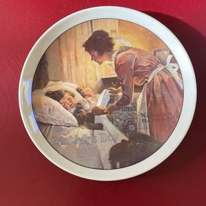 Norman Rockwell “A Mother’s Love” Knowles China plate #667